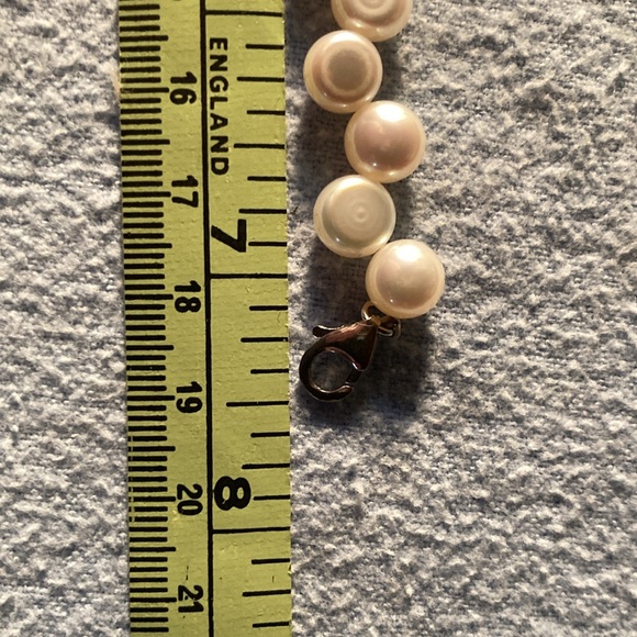 Freshwater Pearl bracelet. 925 silver clasp - Picture 5 of 7